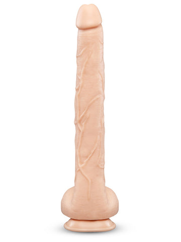 B-Vibe Bone 17 Inch Deep-Insert Dildo With Realistic Balls