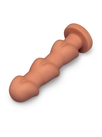 Headz 10.5 Inch Multi-Bulb Dildo With Flared Base by B-Vibe
