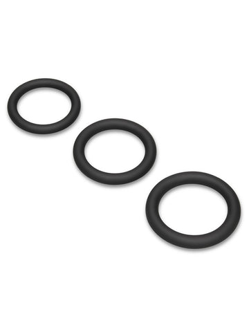 Snug Ring Lite 3-Pack Snug Fit Silicone Cock Ring by B-Vibe