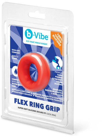 Flex Ring Grip Ultra Soft Silicone Cock Ring by B-Vibe