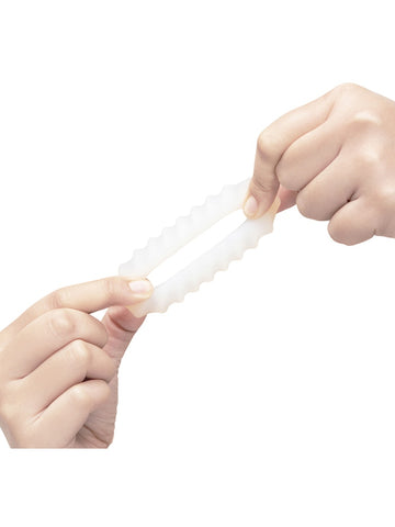 Flex Ring Ripple Ultra Soft Silicone Cock Ring by B-Vibe