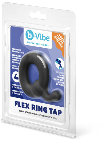Flex Ring Tap Male Silicone Cock Ring by B-Vibe