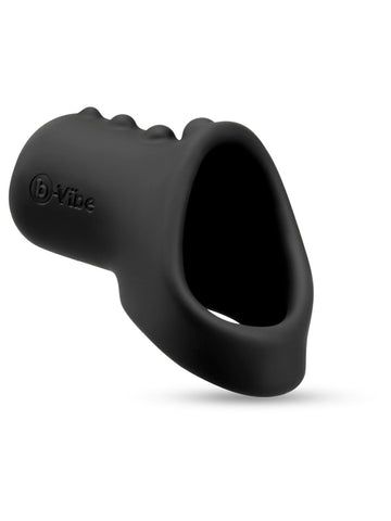 B-Vibe Flex Ring Shaft Silicone Cock Ring & Ball Stretcher