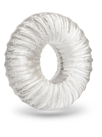 Stretch-Tech Swirl Ultra Stretchy Cock Ring by B-Vibe