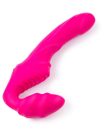 Remote Control Strapless Strap-On Vibrator by Together