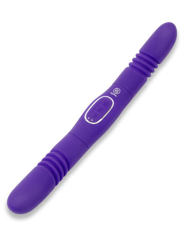 Double Delight Vibrating and Thrusting Dildo by Together
