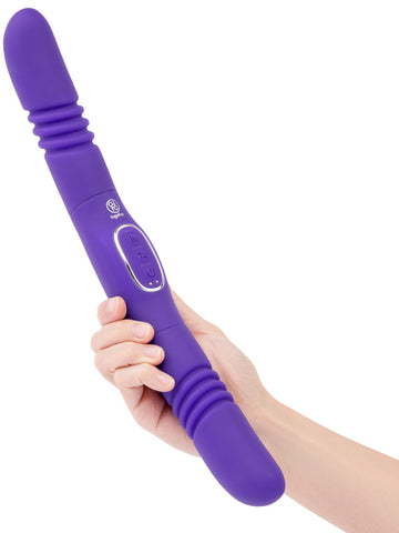 Double Delight Vibrating and Thrusting Dildo by Together