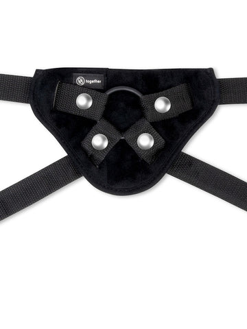 Pop 5.5 Inch Silicone Dildo and Harness Set by Together