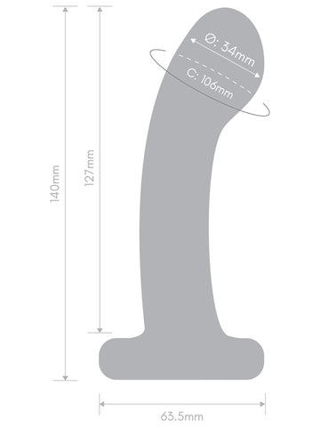 Pop 5.5 Inch Silicone Dildo and Harness Set by Together