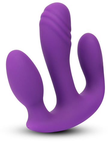 Blended Pleasure Remote Triple-Pronged Vibrator by Together
