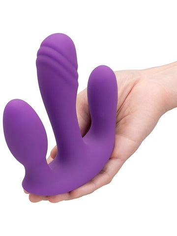 Blended Pleasure Remote Triple-Pronged Vibrator by Together