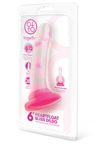 Heartfloat Bliss 6 Inch Silicone Dildo by Together