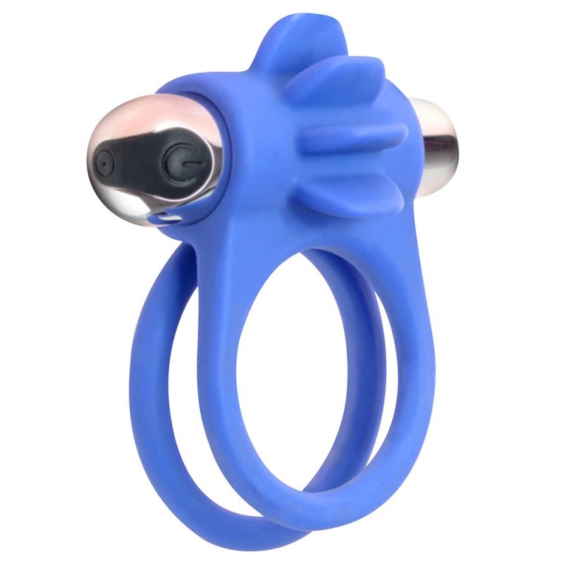 X-Men Clitoris Stimulating Silicone Vibrating Cock Ring - Vibrating Cock Rings