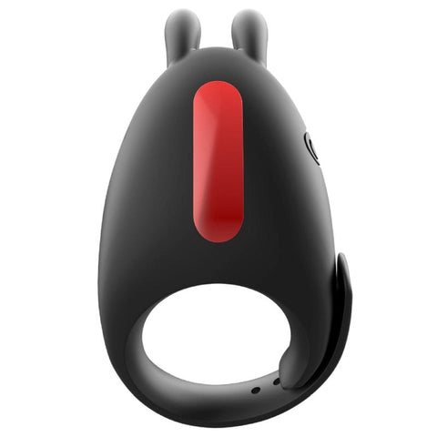 BDStyle Adjustable 7 Functions Silicone Vibrating Cock Ring - Vibrating Cock Rings