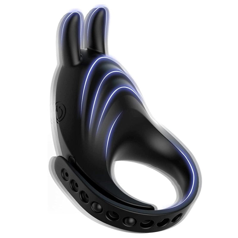 BDStyle Wireless Adjustable Silicone Vibrating Cock Ring - - Vibrating Cock Rings