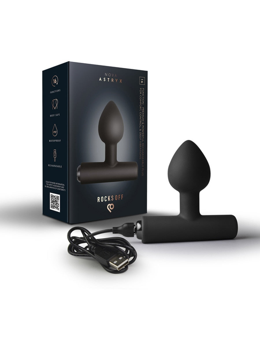 Rocks Off Nova Astryx Vibrating Male Prostate Massager - Prostate Toys
