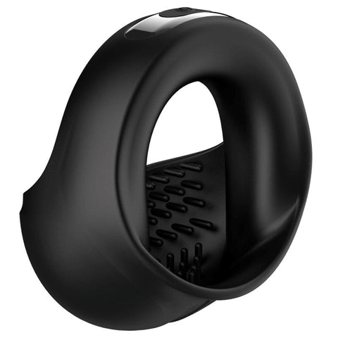 BDStyle Scrotum 10 Functions Vibrating Mens Cock Ring - Vibrating Cock Rings