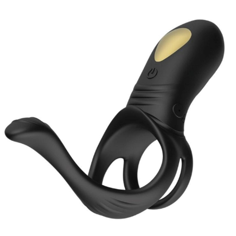 BDStyle Tail 9 Frequency Vibration Cock Ring - - Vibrating Cock Rings