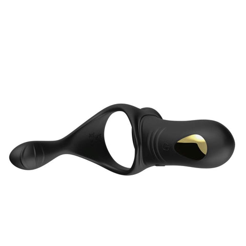 BDStyle Tail 9 Frequency Vibration Cock Ring - Vibrating Cock Rings