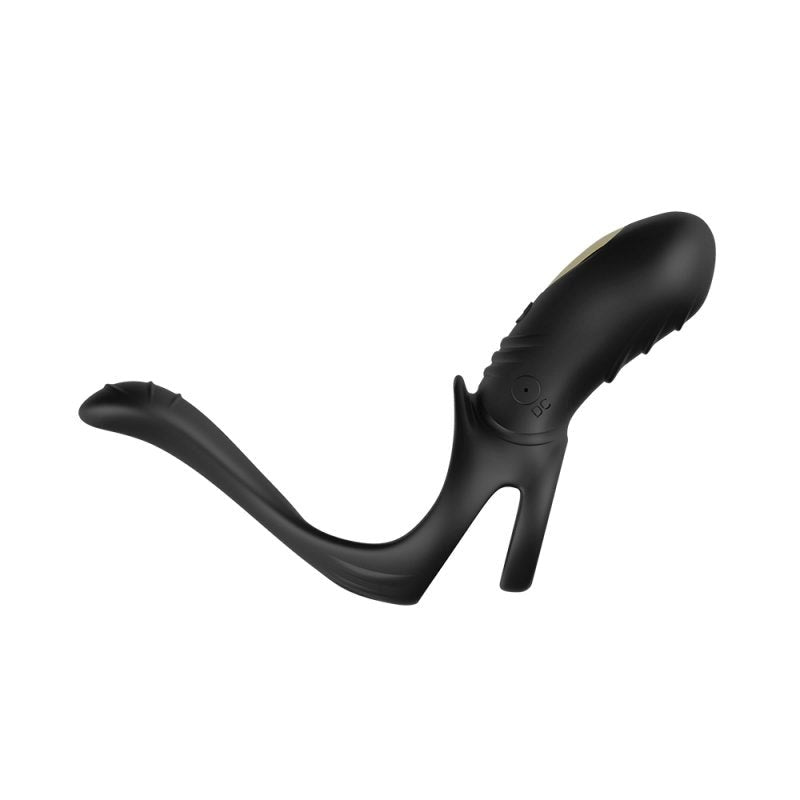 BDStyle Tail 9 Frequency Vibration Cock Ring - - Vibrating Cock Rings