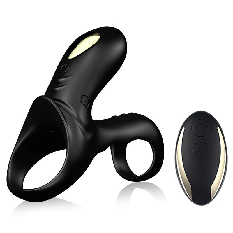 BDStyle Wireless Ranger Silicone Double Cock Rings - - Vibrating Cock Rings