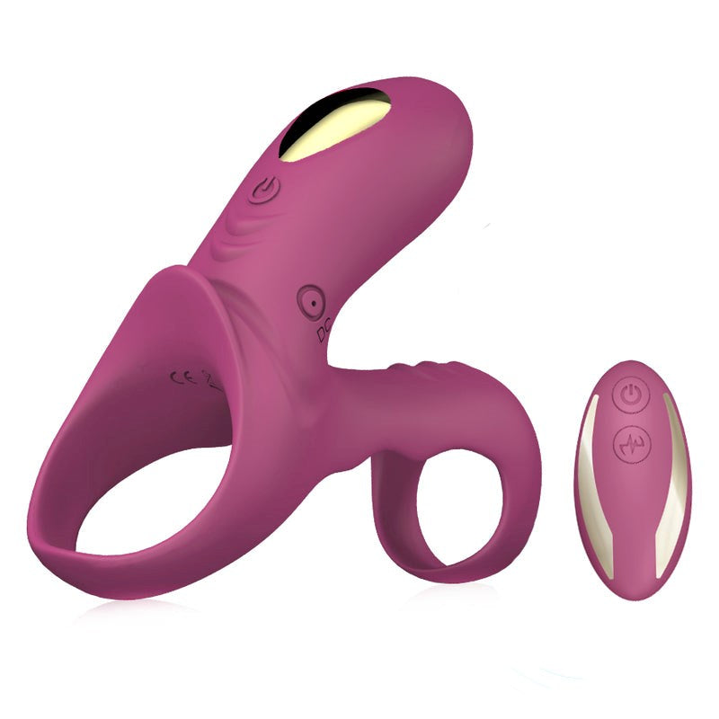 BDStyle Wireless Ranger Silicone Double Cock Rings - - Vibrating Cock Rings