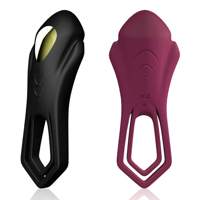 BDStyle Roadster Dual Silicone Testis Vibrating Penis Ring - - Vibrating Cock Rings