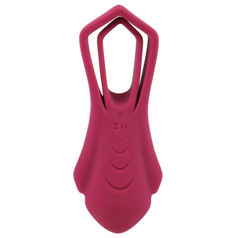 BDStyle Roadster Dual Silicone Testis Vibrating Penis Ring - Vibrating Cock Rings