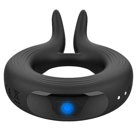 BDStyle 10 Functions Mens Pleasure Lock Ring - Vibrating Cock Rings