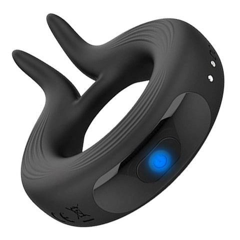 BDStyle 10 Functions Mens Pleasure Lock Ring - Vibrating Cock Rings