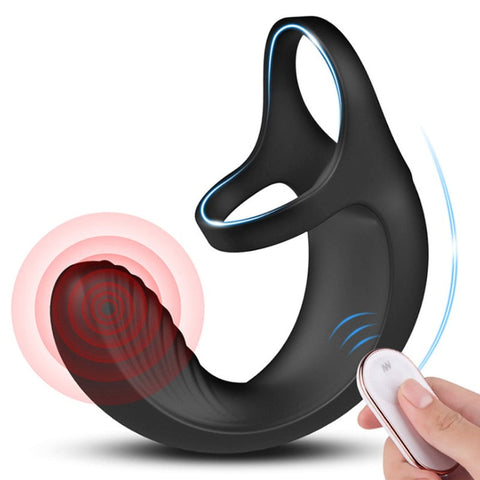 S-Hande Gorman 9 Functions Vibrating Mens Cock Ring - Vibrating Cock Rings