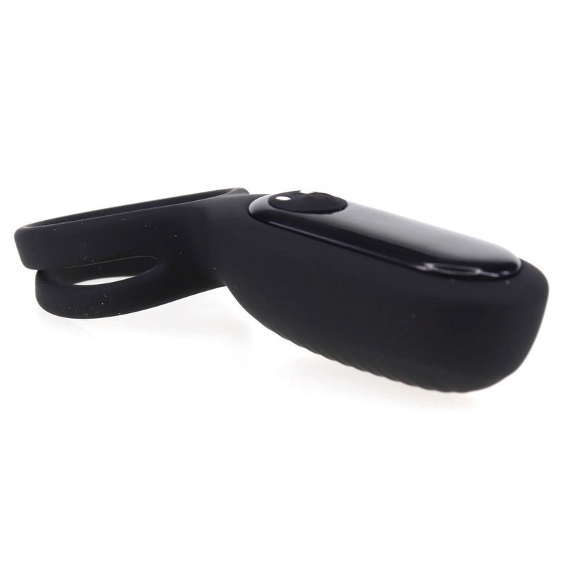 S-Hande Squidward 9 Frequency Vibration Cock Ring Black - - Vibrating Cock Rings