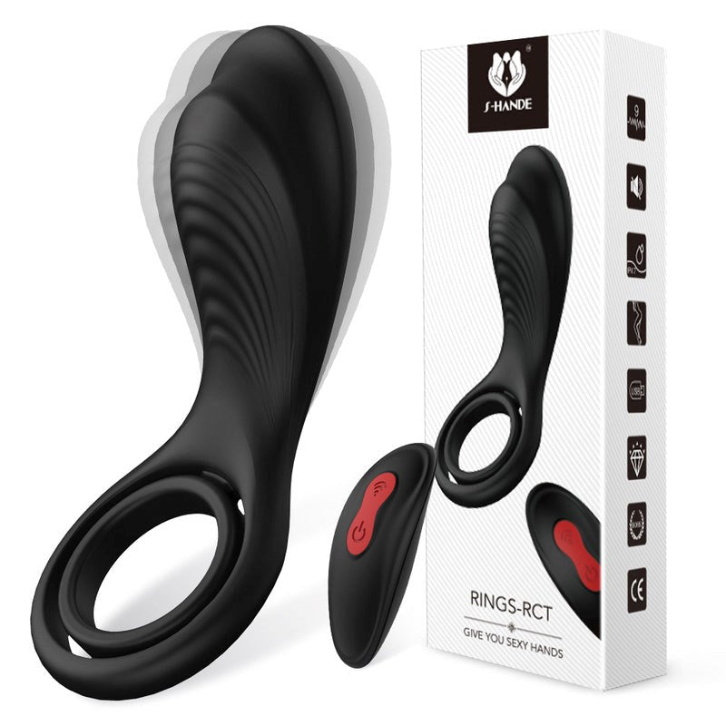 S-Hande Rings 9 Functions Vibrating Cock Ring - Vibrating Cock Rings
