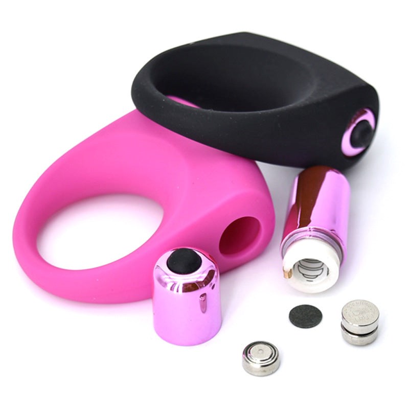 BDStyle One Speeds Vibration Silicone Cock Ring - - Vibrating Cock Rings