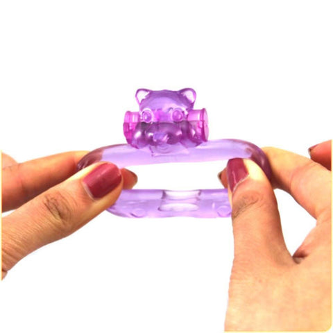 BDStyle Bear Cock Ring For Mens - Vibrating Cock Rings