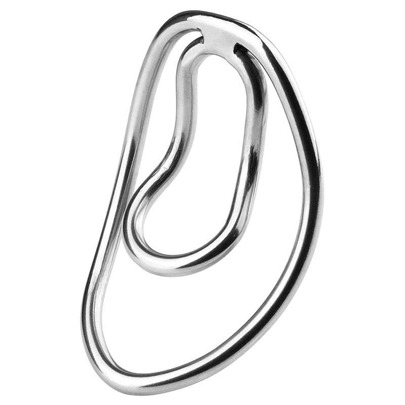 BDStyle Sexy Metal Camel Toe Clip Cock Ring - - Steel Cock Rings