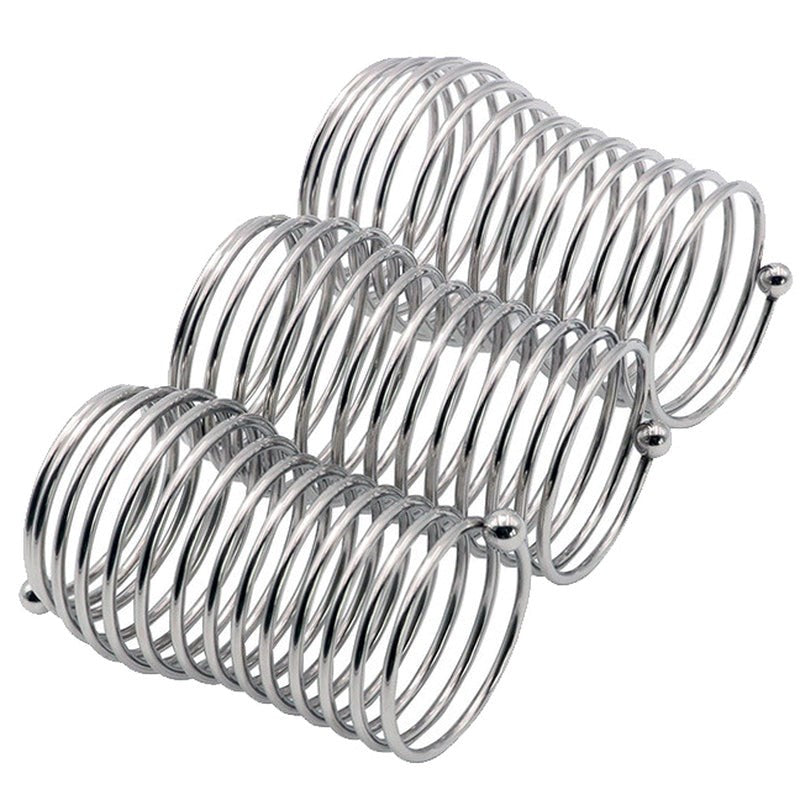 BDStyle Stainless Steel Spring Cock Ring With Removable Ball - - Steel Cock Rings