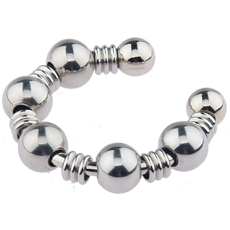 BDStyle Open Type Male Steel Cock Ring - - Steel Cock Rings