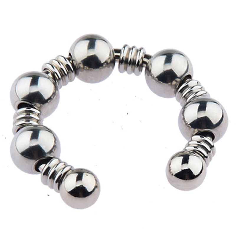 BDStyle Open Type Male Steel Cock Ring - - Steel Cock Rings