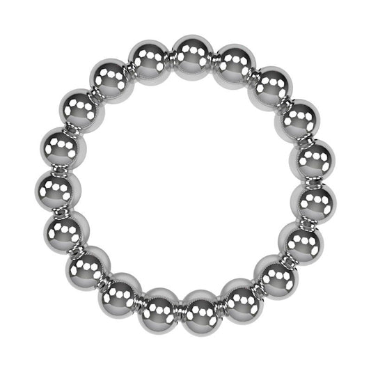 BDStyle Meridian Stainless Steel Mens Beaded Cock Rings - Steel Cock Rings