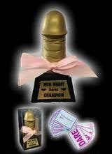 Seven Creations Hen Night Willy Trophy Dare Champion Award - - Party Gifts and Novelties