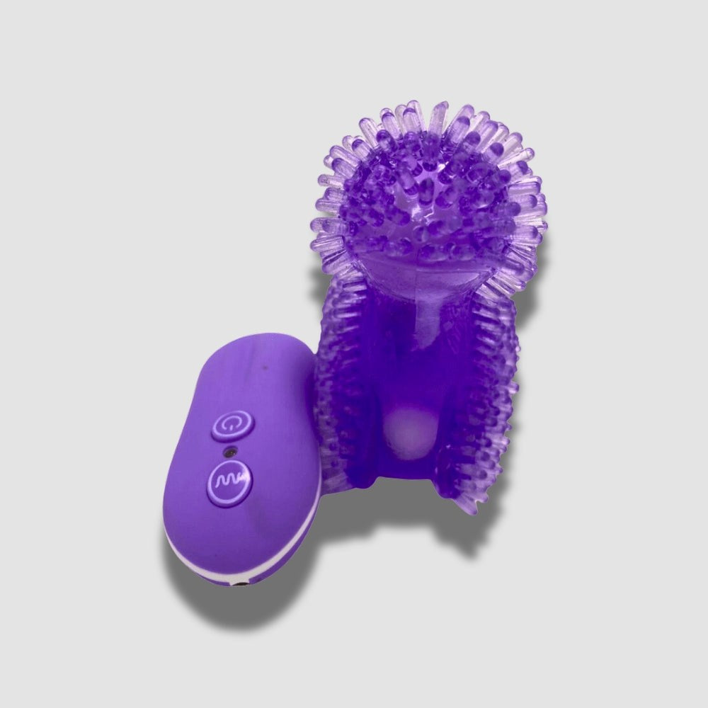 Sinner Shaggy Honey G-Spot Vibrator Purple - - G-Spot Vibrators
