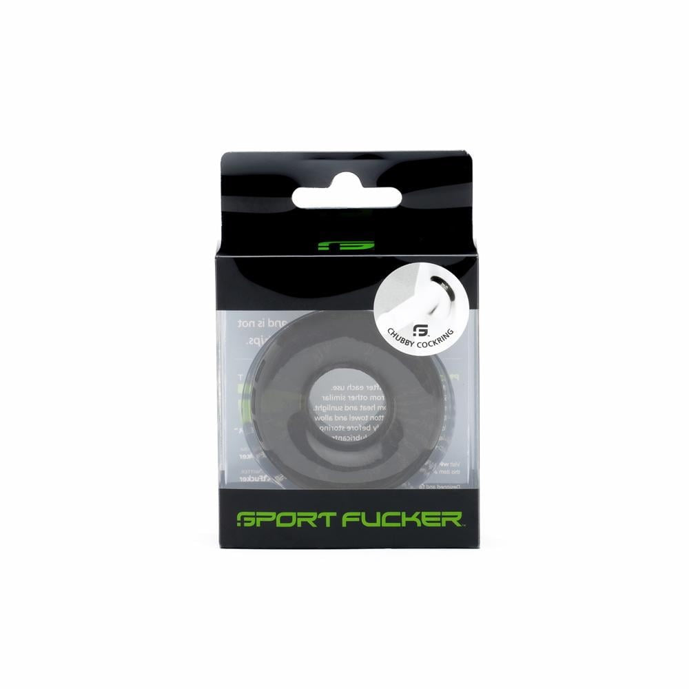 Sport Fucker Chubby Rubber Stretchy Cock Ring - Stretchy Cock Rings