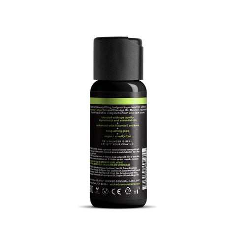 Wicked Sensual Scented Adult Massage Oil 120 ml - Massage Oils and Lubricants
