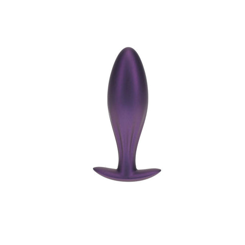 Shots OUCH! Oval Shaped 11.7 cm Metallic Waterproof Anal Plug - Butt Plugs