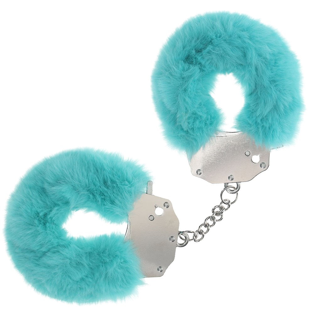 Shots OUCH! Heavy Duty Fluffy Bondage Hand Cuffs Restraints - Cuffs And Restraints