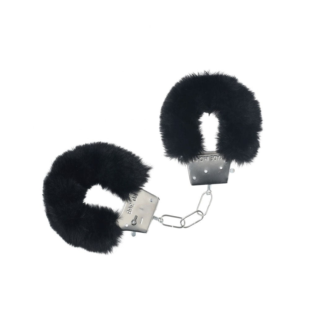 Shots OUCH! Classic Fluffy BDSM Play Hand Cuffs Restraints - Cuffs And Restraints