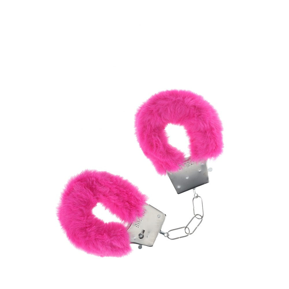 Shots OUCH! Classic Fluffy BDSM Play Hand Cuffs Restraints - Cuffs And Restraints