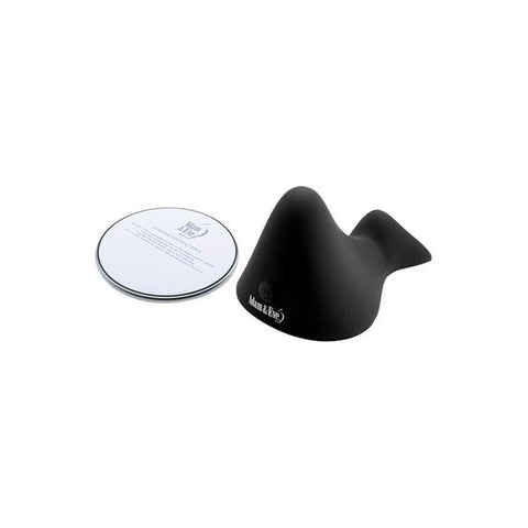 Adam and Eve THE RUMBLING RIDER Rechargeable Vibrating Grinder Pad Black - Personal Massagers