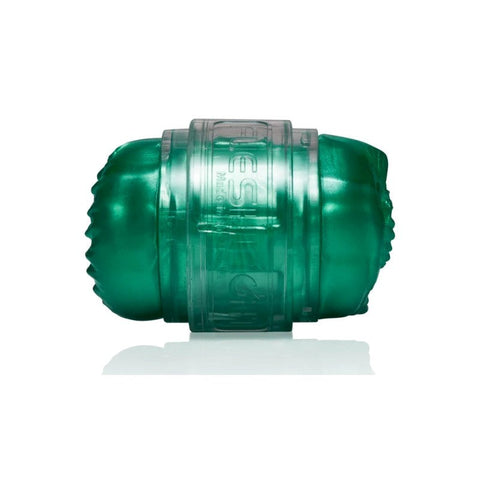 Fleshlight Quickshot Alien Green Metallic Lady and Butt Male Masturbator - Fleshlight Male Masturbators